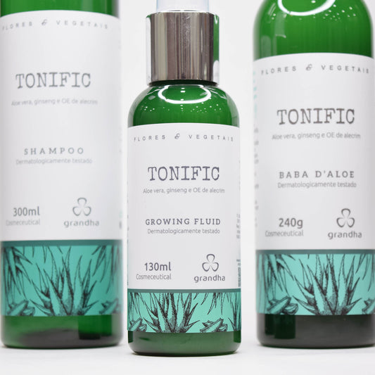 Kit Tonific Flores & Vegetais