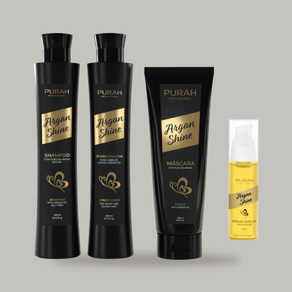 Purah Perfume para Cabelo Argan (Amarelo) 30ml