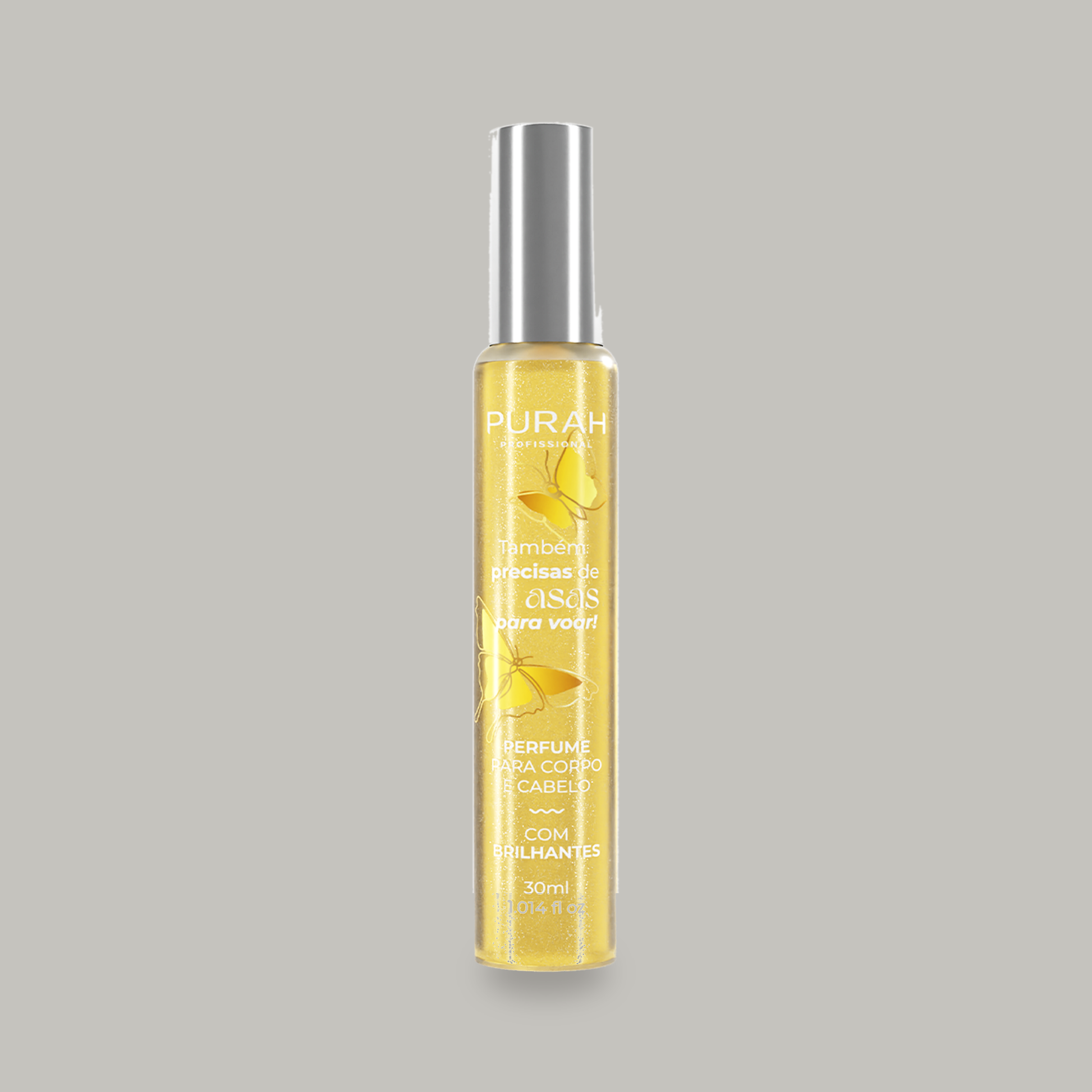 Purah Perfume para Cabelo Argan (Amarelo) 30ml