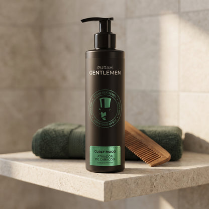 Purah Gentlemen Curly Mood Ativador de Caracóis 100ml