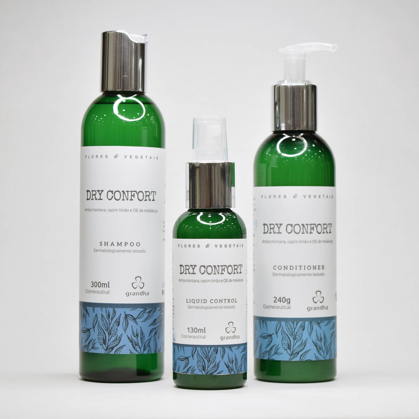 Kit Dry Confort Flores &amp; Vegetais