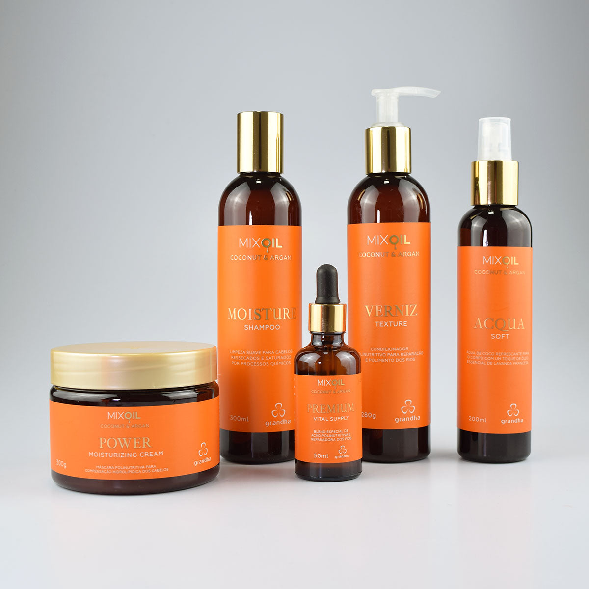 Kit Mix Oil Coconut &amp; Argan