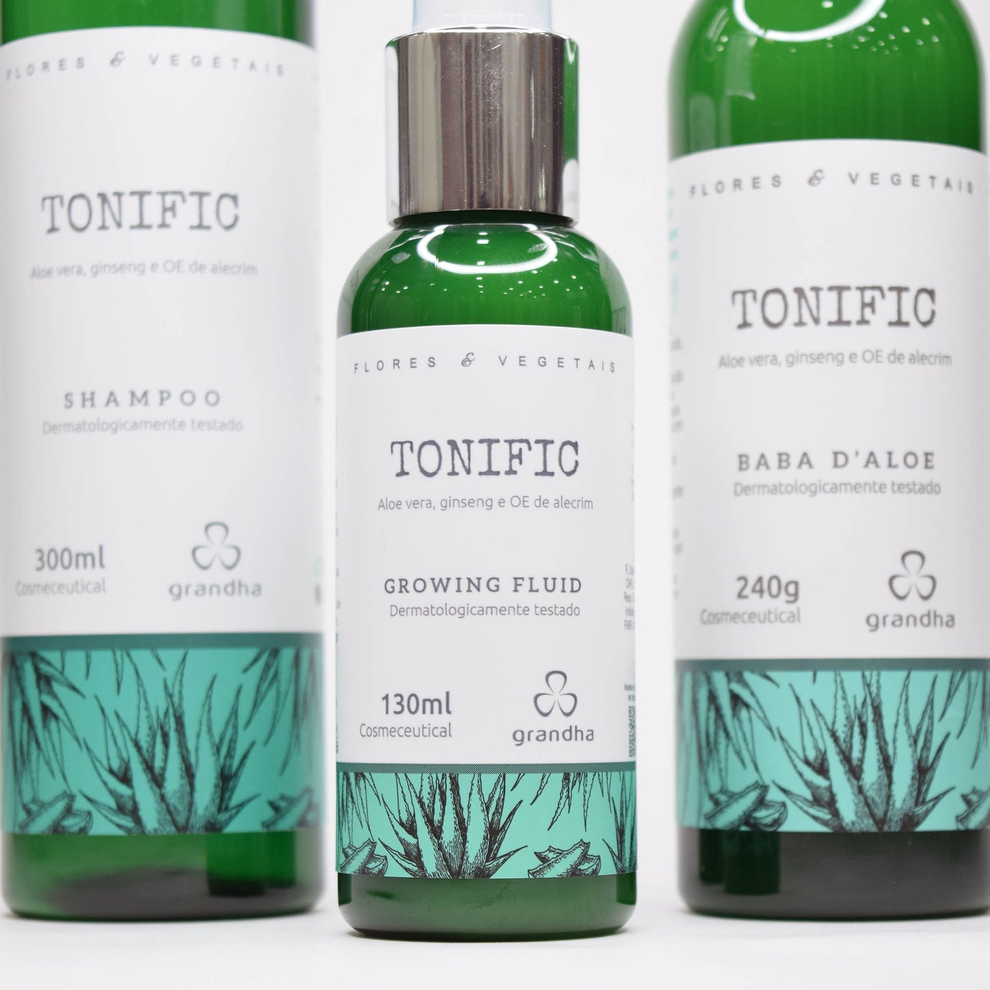 Kit Tonific Flores &amp; Vegetais