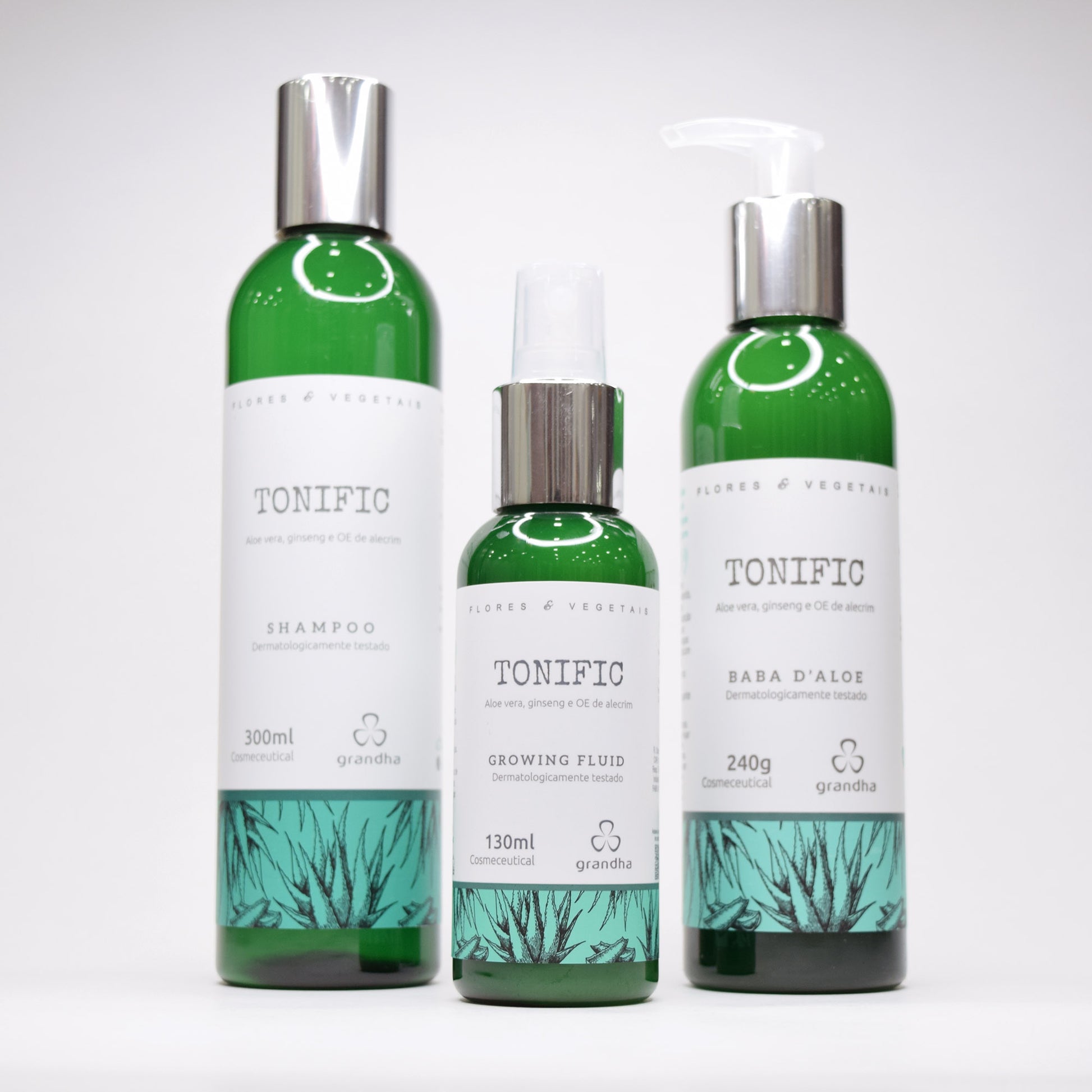 Kit Tonific Flores &amp; Vegetais
