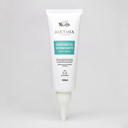Sabonete Facial com Óleo Essencial e Argila Branca 120ml